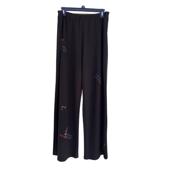 JG'S Mad Lab Staley Gretzinger Women's Waist 32 in L XL XXL  Black Trouser Pants - Picture 2 of 14